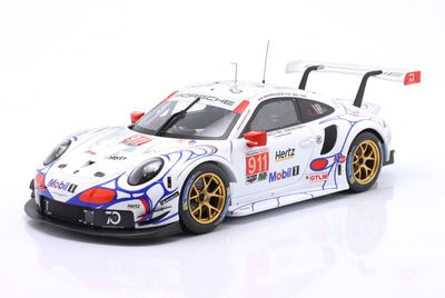 1:18 Ixo - Porsche 911 991 RSR Team Porsche GT #911 Winner GTLM Class Petit Le Mans 2018 P. Pilet - N. Tandy - F. Makowiecki 1:18 Ixo - Porsche 911 991 RSR Team Porsche GT #911 Winner GTLM Class Petit Le Mans 2018 P. Pilet - N. Tandy - F. Makowiecki