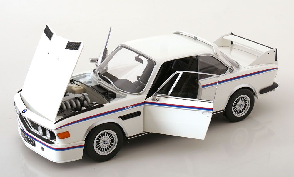 1:12 KK Scale - BMW 3.0 CSL E9 1973 weiß