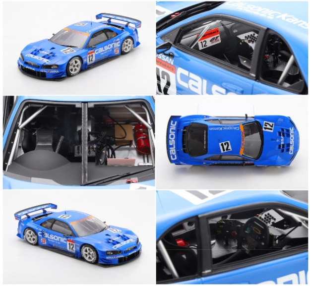 1:12 Spark - Nissan Skyline GT-R (R34) No.12 JGTC GT500 2003 B. Tréluyer - Y. Ide
