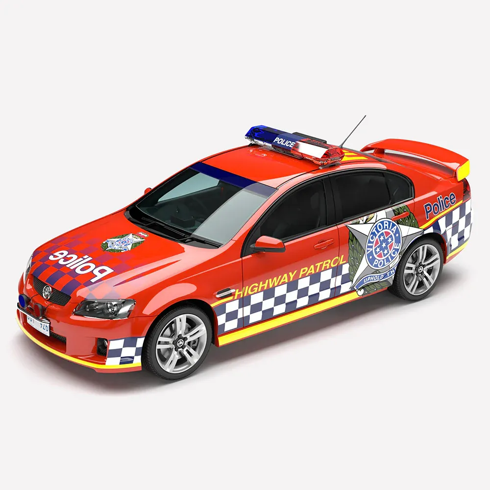 1:18 Authentic Collectables - Holden VE Commodore - Victoria Police Highway Patrol Car - Ignition Metallic