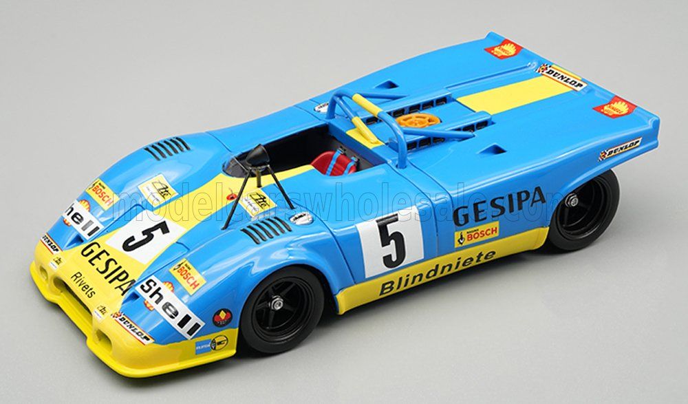 1:43 Tecnomodel - Porsche 917 Spider #5 1000km De Paris 1971 H. Marko - M. Weber