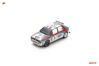 1:43 Spark - Lancia Delta HF Integrale EVO No.3 Winner Tour de Corse - Rally de France 1992 D. Auriol - B. Occelli
