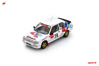 1:43 Spark - Peugeot 309 gti No.20 9th Rally Monte Carlo 1990 F. Delecour - Tilber 1:43 Spark - Peugeot 309 gti No.20 9th Rally Monte Carlo 1990 F. Delecour - Tilber