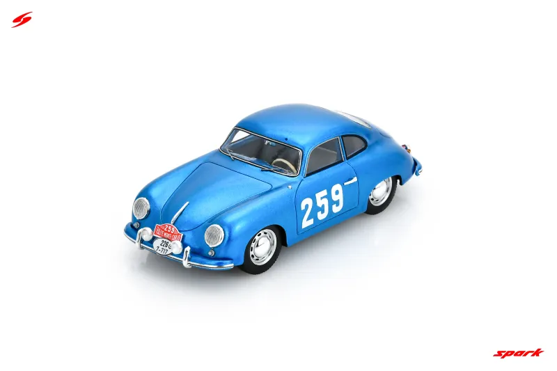 1:43 Spark - Porsche 356 1500 No.259 Rally Monte Carlo 1955 C. Cooper - J. Fischel 1:43 Spark - Porsche 356 1500 No.259 Rally Monte Carlo 1955 C. Cooper - J. Fischel
