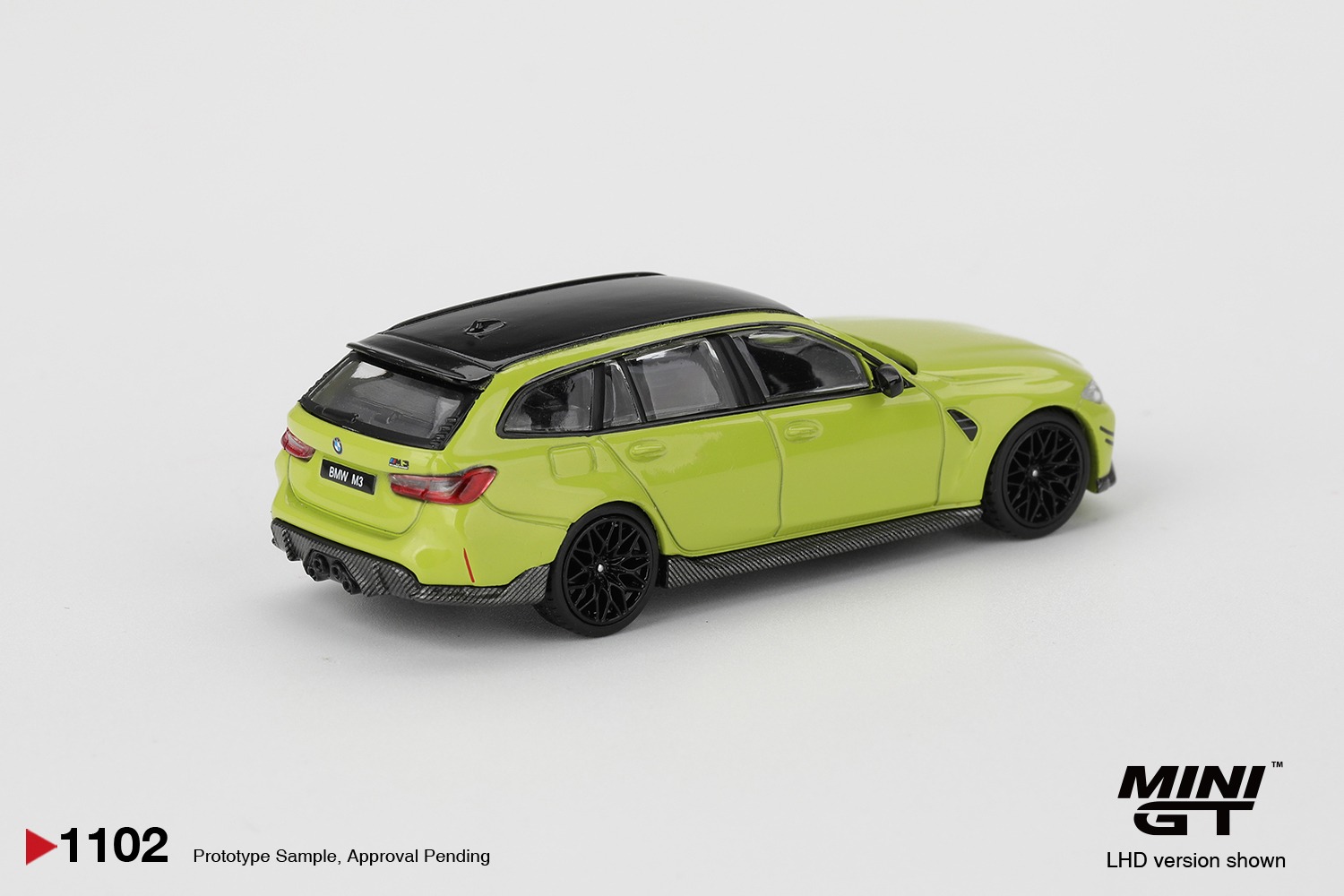 1:64 Mini GT - 2025 BMW M3 (G82) Touring, Sao Paulo yellow