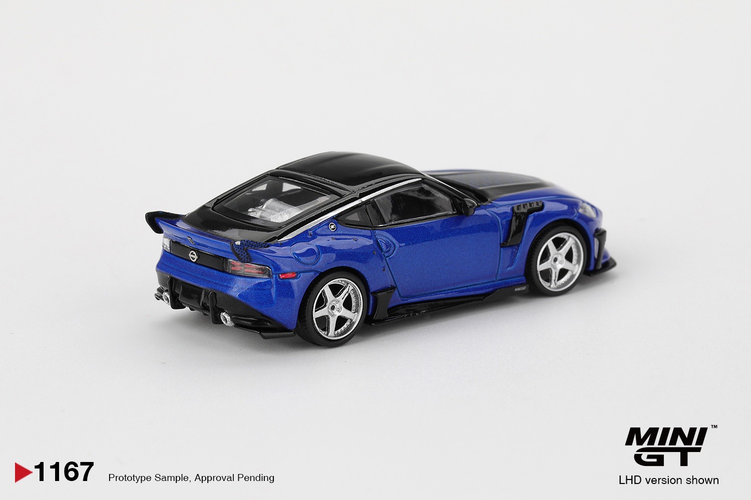 1:64 Mini GT - 2024 Nissan Fairlady Z Veilside FFZ400, seiran blue