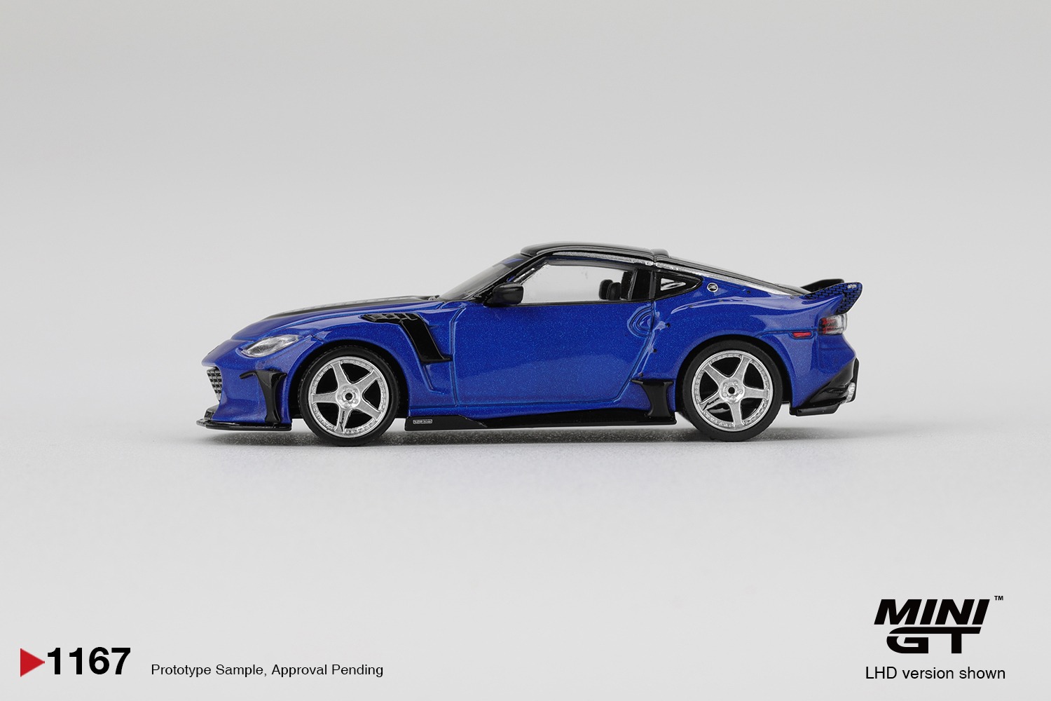 1:64 Mini GT - 2024 Nissan Fairlady Z Veilside FFZ400, seiran blue *Blister packaging*
