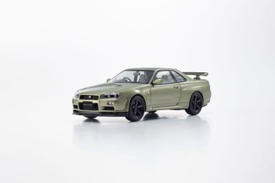 1:43 Kyosho - 2001 Nissan Skyline GT-R (R34) V-Spec II Millenium Jade Green 1:43 Kyosho - 2001 Nissan Skyline GT-R (R34) V-Spec II Millenium Jade Green