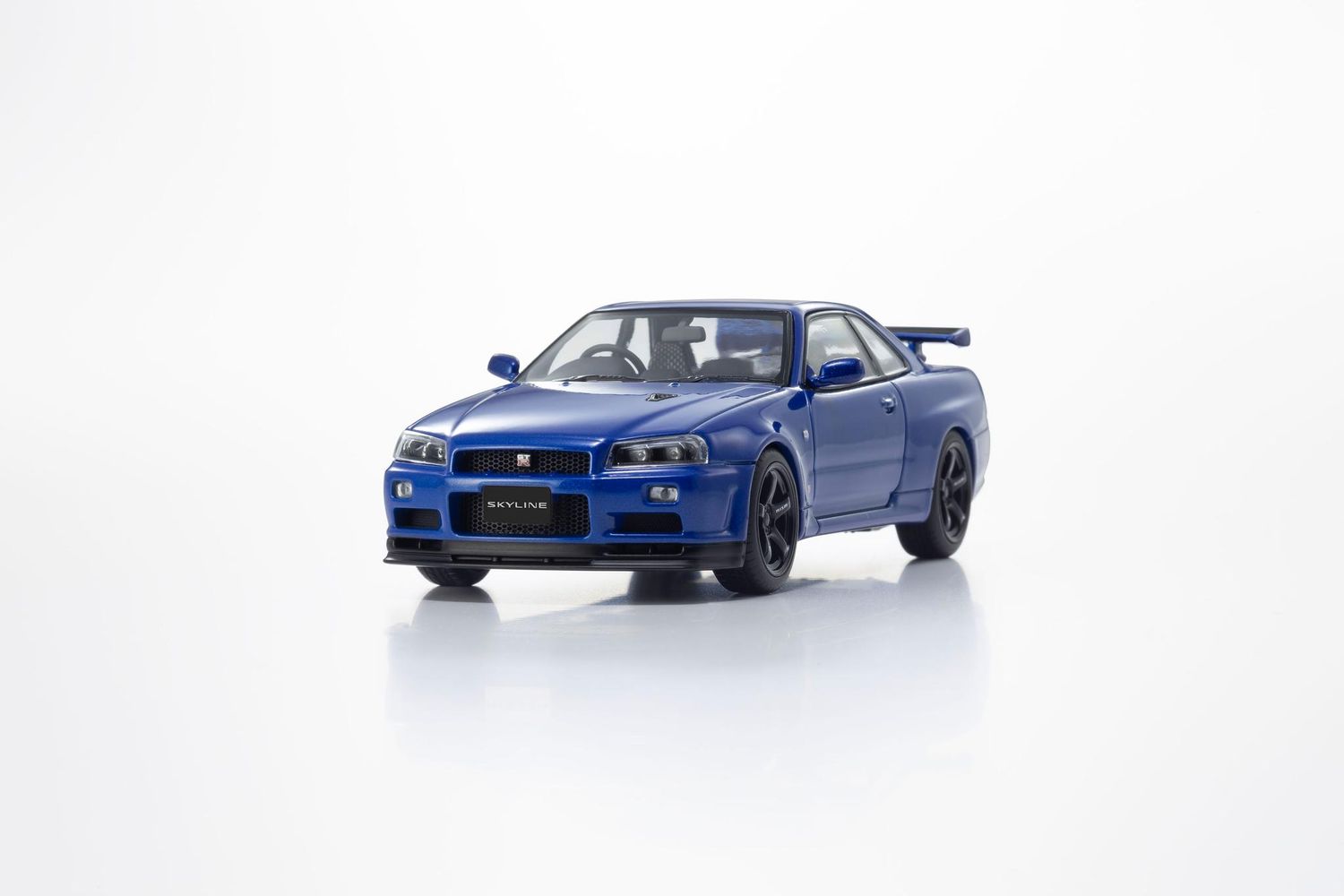 1:43 Kyosho - 2001 Nissan Skyline GT-R (R34) V-Spec II Blue