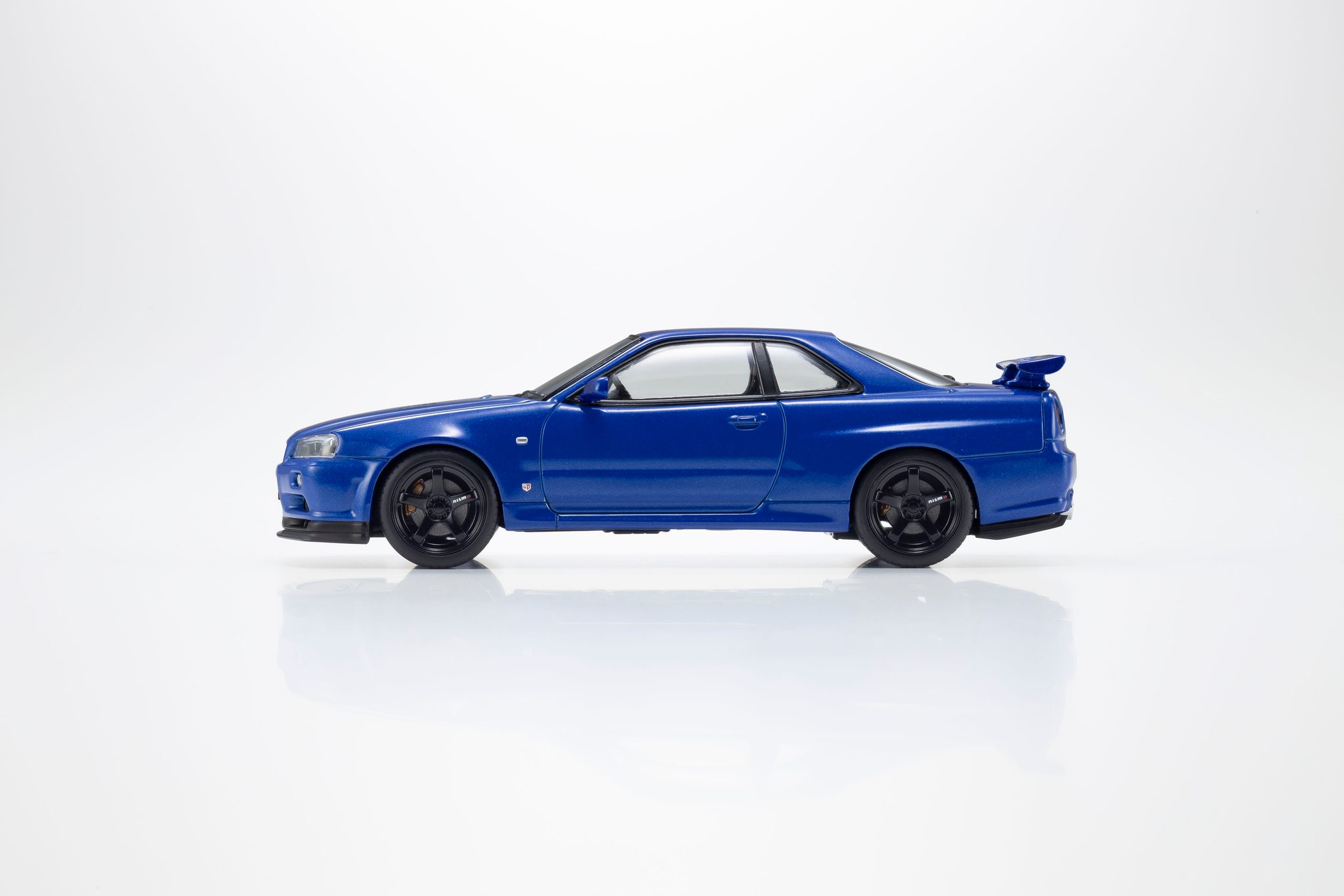 1:43 Kyosho - 2001 Nissan Skyline GT-R (R34) V-Spec II Blue