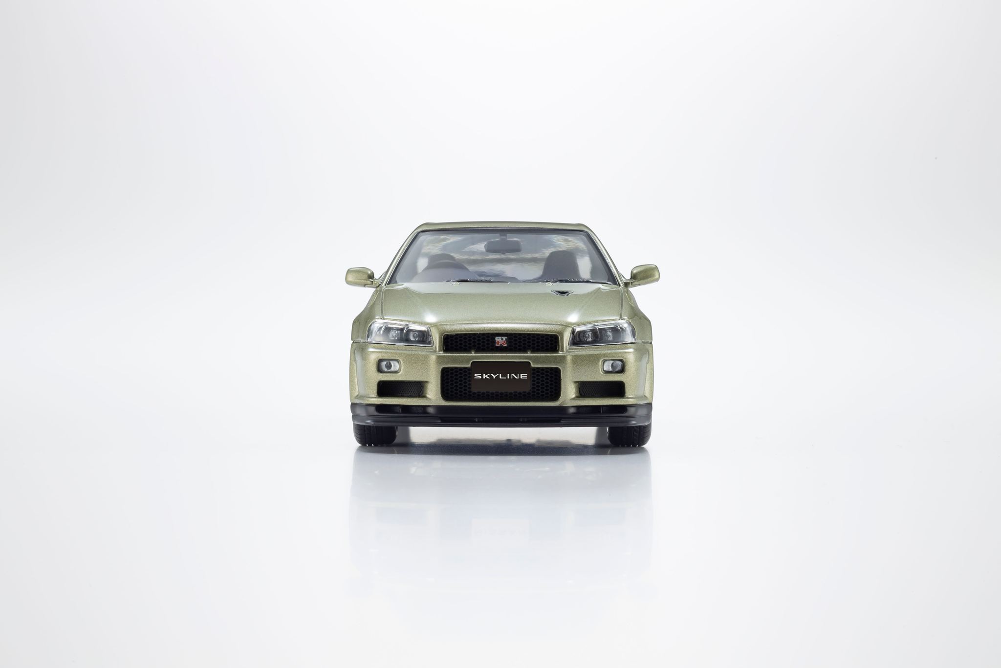 1:43 Kyosho - 2001 Nissan Skyline GT-R (R34) V-Spec II Millenium Jade Green