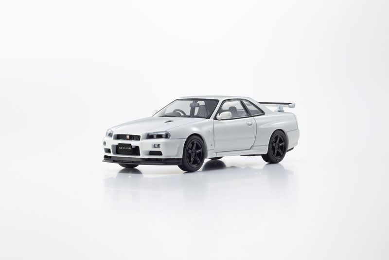 1:43 Kyosho - 2001 Nissan Skyline GT-R (R34) V-Spec II White