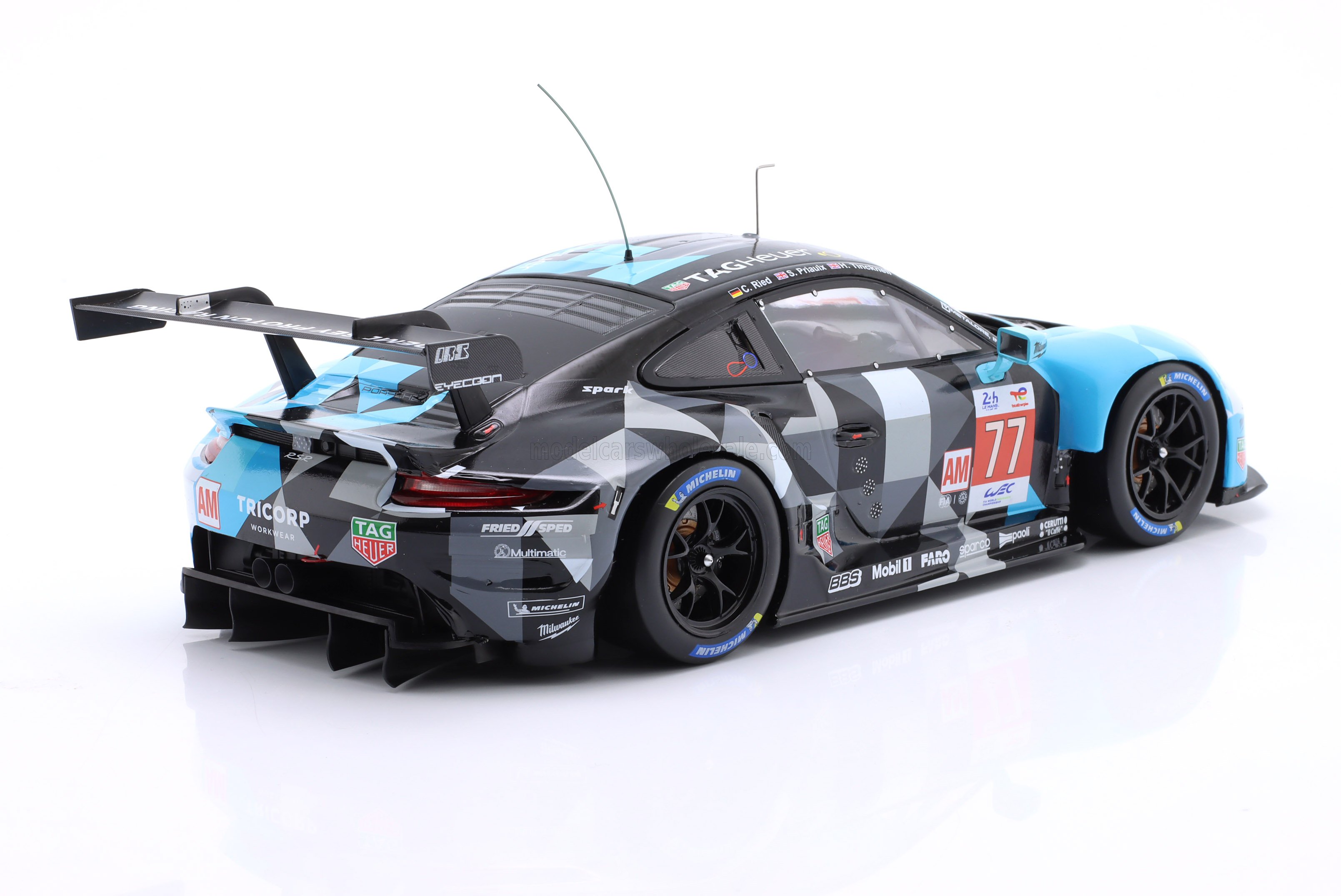 1:18 Ixo - Porsche 911 991 RSR-19 4.2L Team Dempsey Proton Racing #77 24h le Mans 2022 C. Ried - S. Priaulx - H. Tincknell