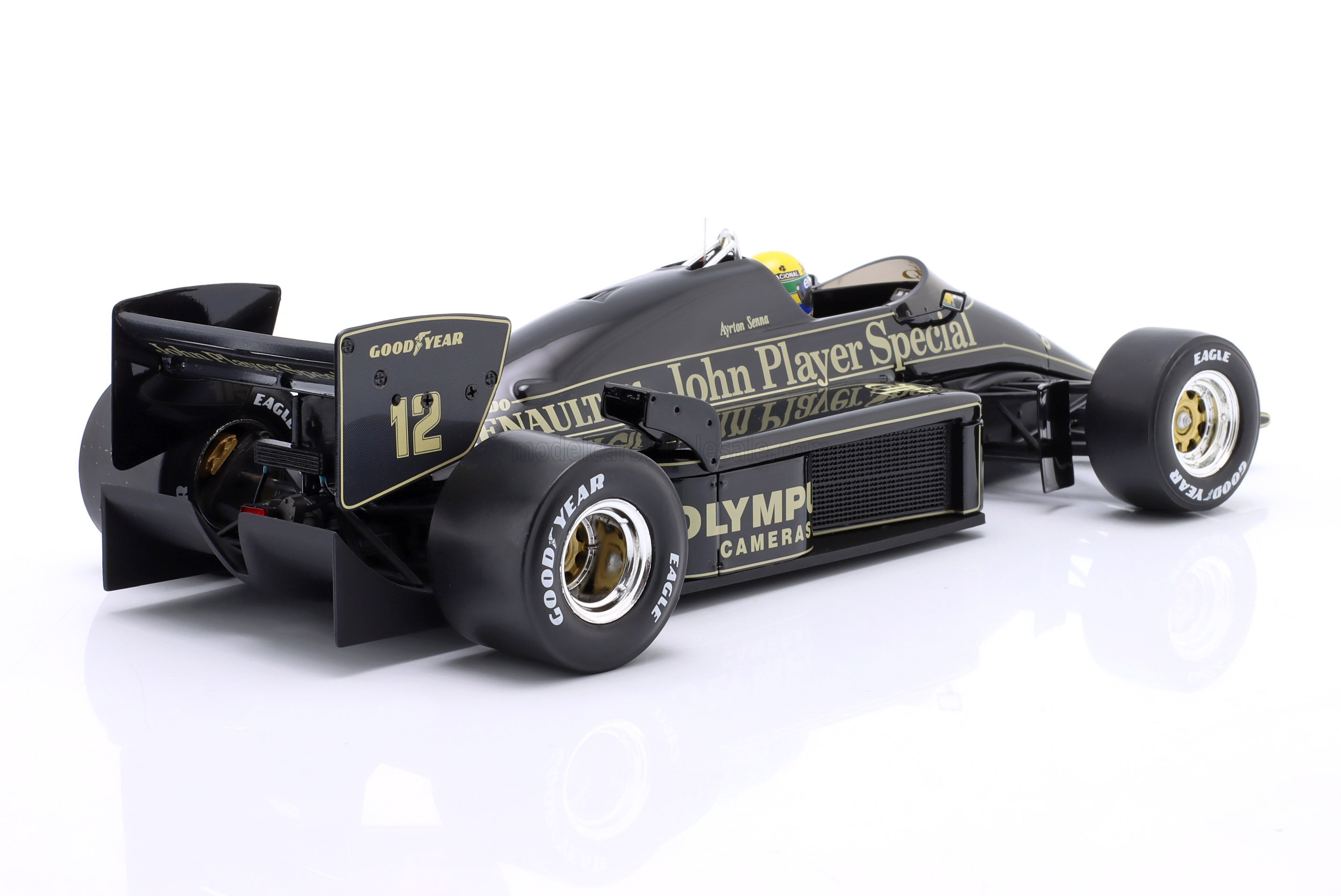 1:18 Werk83 - Lotus F1 97T Renault Turbo Team Lotus JPS #12 Monaco GP 1985 A. Senna
