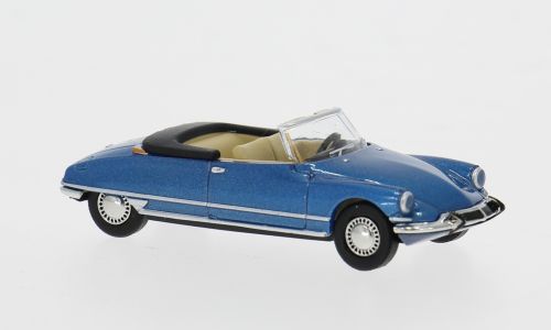 1:87 Brekina - Citroen DS 19 Cabriolet, blau, 1963 1:87 Brekina - Citroen DS 19 Cabriolet, blau, 1963