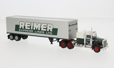 1:87 Brekina - Kenworth W 900 Koffer-SZ, 1977, Reimer 1:87 Brekina - Kenworth W 900 Koffer-SZ, 1977, Reimer