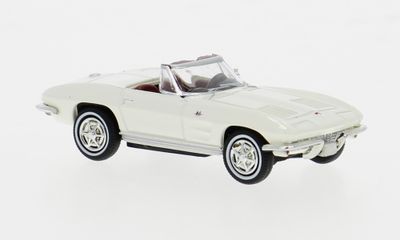 1:87 Brekina - Chevrolet Corvette C2 Cabrio, weiss, 1962 1:87 Brekina - Chevrolet Corvette C2 Cabrio, weiss, 1962