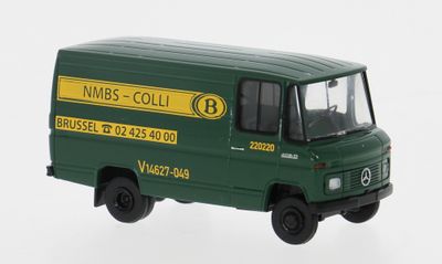 1:87 Brekina - Mercedes L 406 D Kasten, 1967, Bahn Belgien (B) 1:87 Brekina - Mercedes L 406 D Kasten, 1967, Bahn Belgien (B)