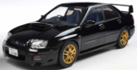 1:18 Solido - 2004 Subaru Impreza WRX STi Java Black Pearl