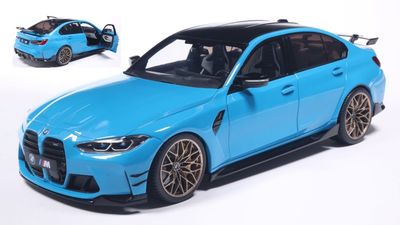 1:18 Solido - 2024 BMW M3 Performance Parts Daytona Beach Blue