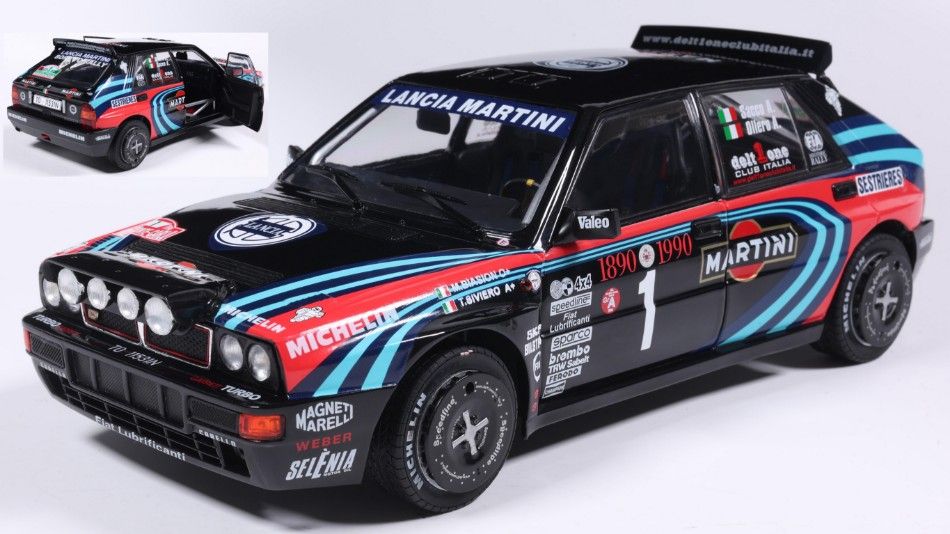 1:18 Solido - Lanica Delta HF Integrale Tribute To Biason A. Sacco