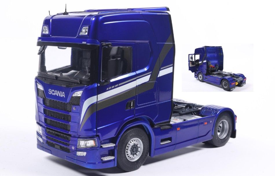 1:24 Solido - 2023 Scania 580S Highline Blue Metallic