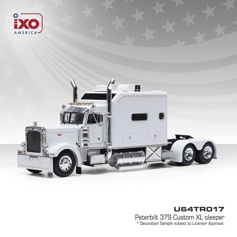 1:64 Ixo USA - Peterbilt 379, white 1:64 Ixo USA - Peterbilt 379, white