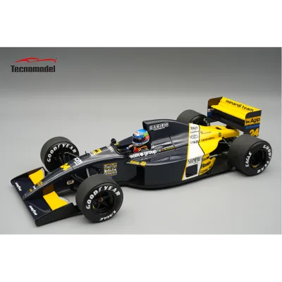 1:18 Tecnomodel - Minardi M191 1991 Ford #24 Spa Francorchamps 1991 G. Morbidelli *With Driver Figure* 1:18 Tecnomodel - Minardi M191 1991 Ford #24 Spa Francorchamps 1991 G. Morbidelli *With Driver Figure*
