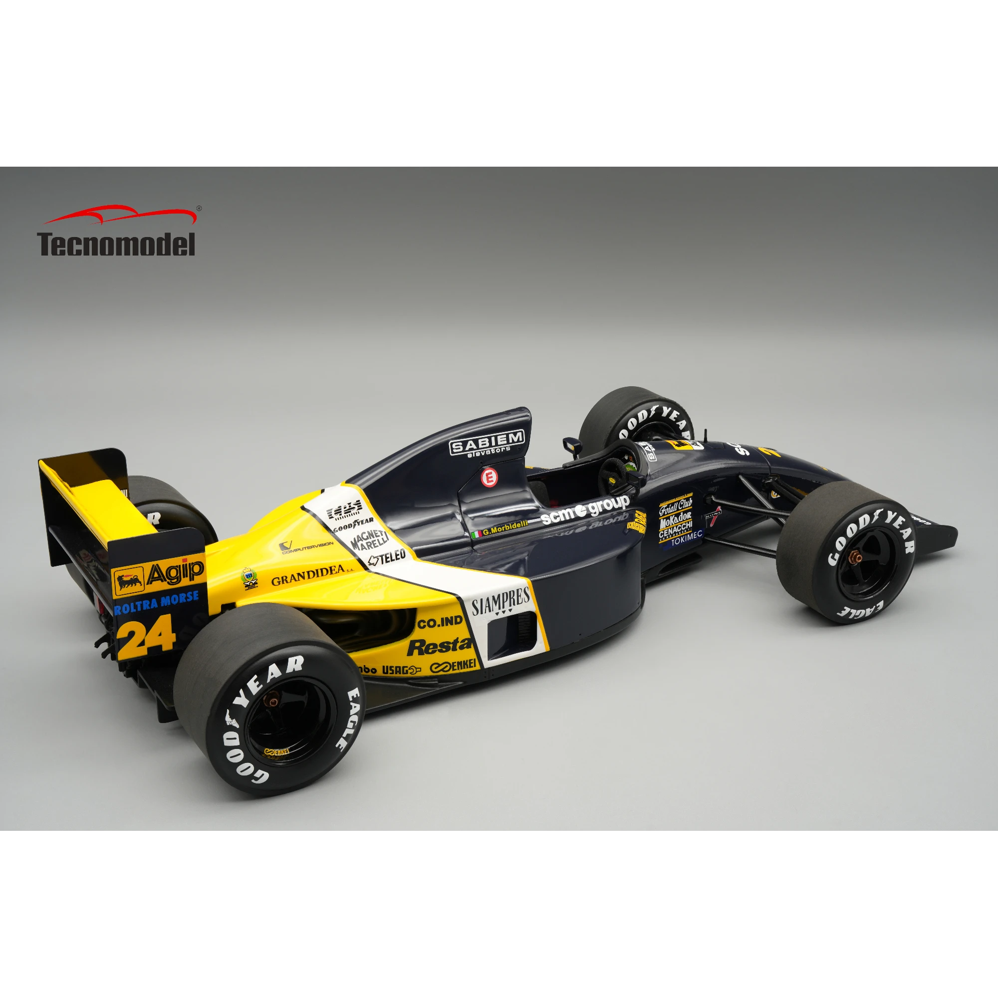 1:18 Tecnomodel - Minardi M191 1991 Ford #24 Spa Francorchamps 1991 G. Morbidelli