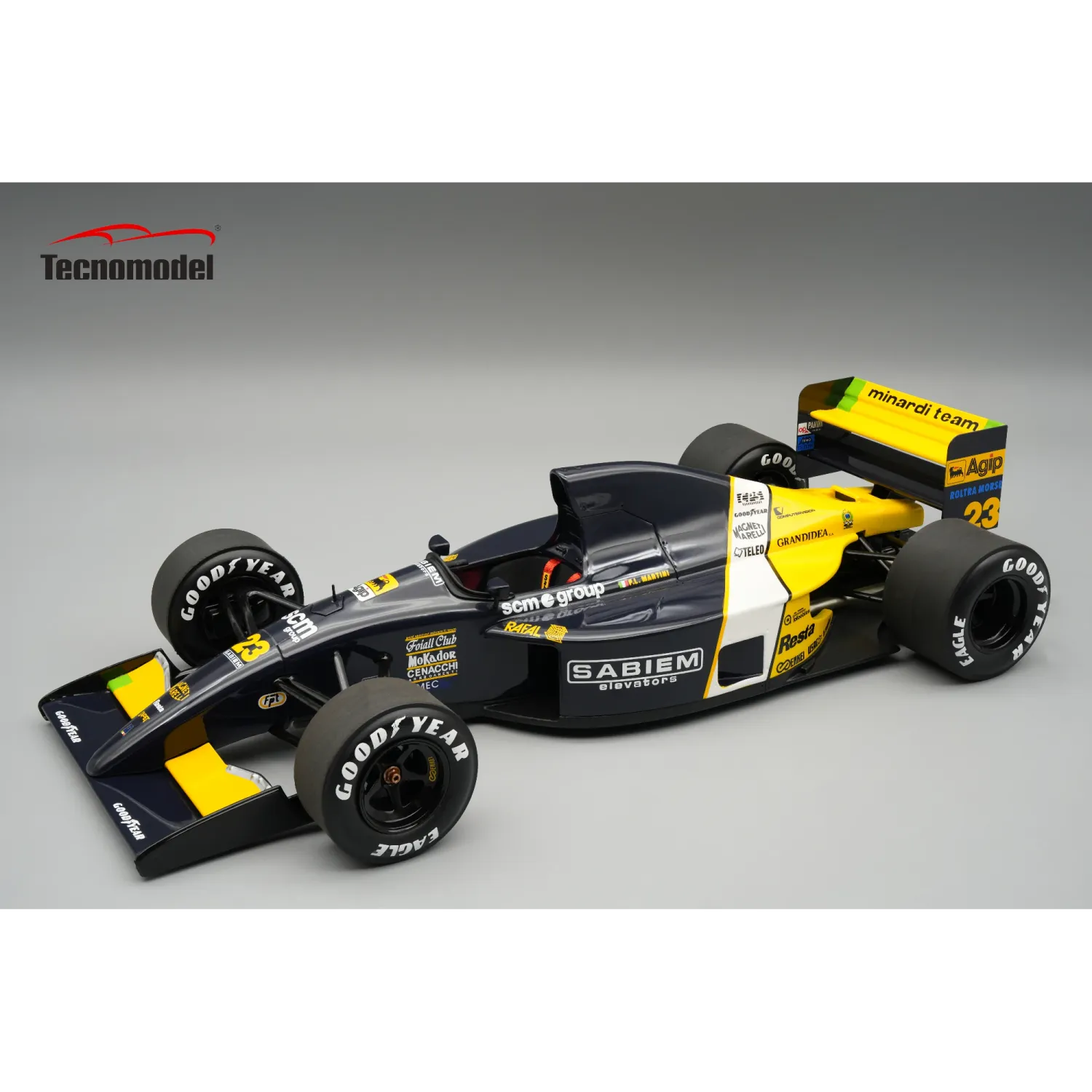 1:18 Tecnomodel - Minardi M191 1991 Ford #23 Monaco GP 1991 P. Martini