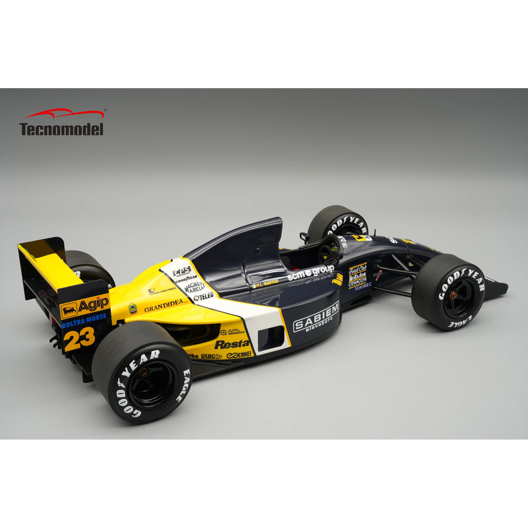 1:18 Tecnomodel - Minardi M191 1991 Ford #23 Monaco GP 1991 P. Martini