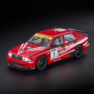 1:18 Top Marques - Alfa Romeo 75 TURBO EVO IMSA (1988) – No.1 M. Biasion / N. Larini / T.Siviero– Second place Giro d’Italia 1989 1:18 Top Marques - Alfa Romeo 75 TURBO EVO IMSA (1988) – No.1 M. Biasion / N. Larini / T.Siviero– Second place Giro d’Italia 1989