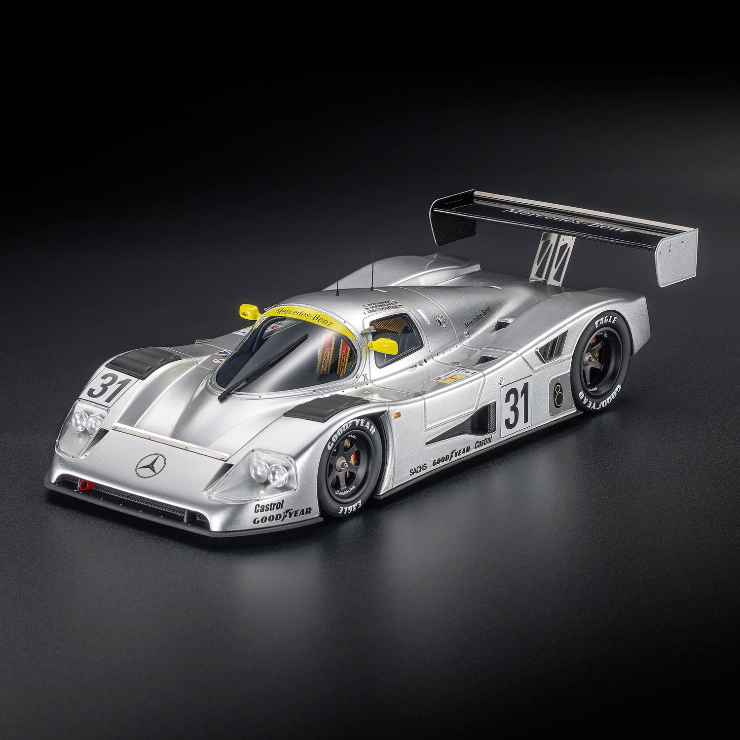 1:18 Top Marques - Mercedes C11 (1991) - No.31 Michael Schumacher / Karl Wendlinger / Fritz Kreutzpointner - Fastest lap and Fifth position Le Mans 1991 1:18 Top Marques - Mercedes C11 (1991) - No.31 Michael Schumacher / Karl Wendlinger / Fritz Kreutzpointner - Fastest lap and Fifth position Le Mans 1991
