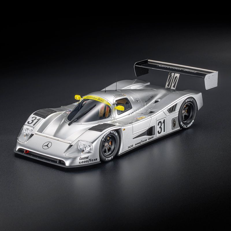 1:18 Top Marques - Mercedes C11 (1991) - No.31 Michael Schumacher / Karl Wendlinger / Fritz Kreutzpointner - Fastest lap and Fifth position Le Mans 1991 1:18 Top Marques - Mercedes C11 (1991) - No.31 Michael Schumacher / Karl Wendlinger / Fritz Kreutzpointner - Fastest lap and Fifth position Le Mans 1991