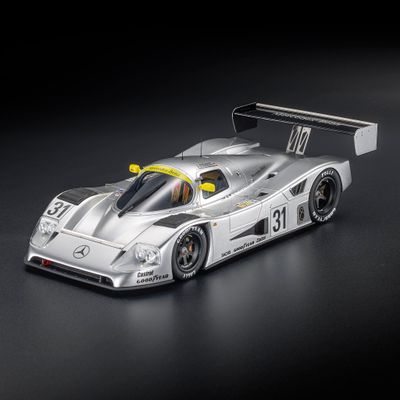 1:18 Top Marques - Mercedes C11 (1991) - No.31 Michael Schumacher / Karl Wendlinger / Fritz Kreutzpointner - Fastest lap and Fifth position Le Mans 1991 1:18 Top Marques - Mercedes C11 (1991) - No.31 Michael Schumacher / Karl Wendlinger / Fritz Kreutzpointner - Fastest lap and Fifth position Le Mans 1991