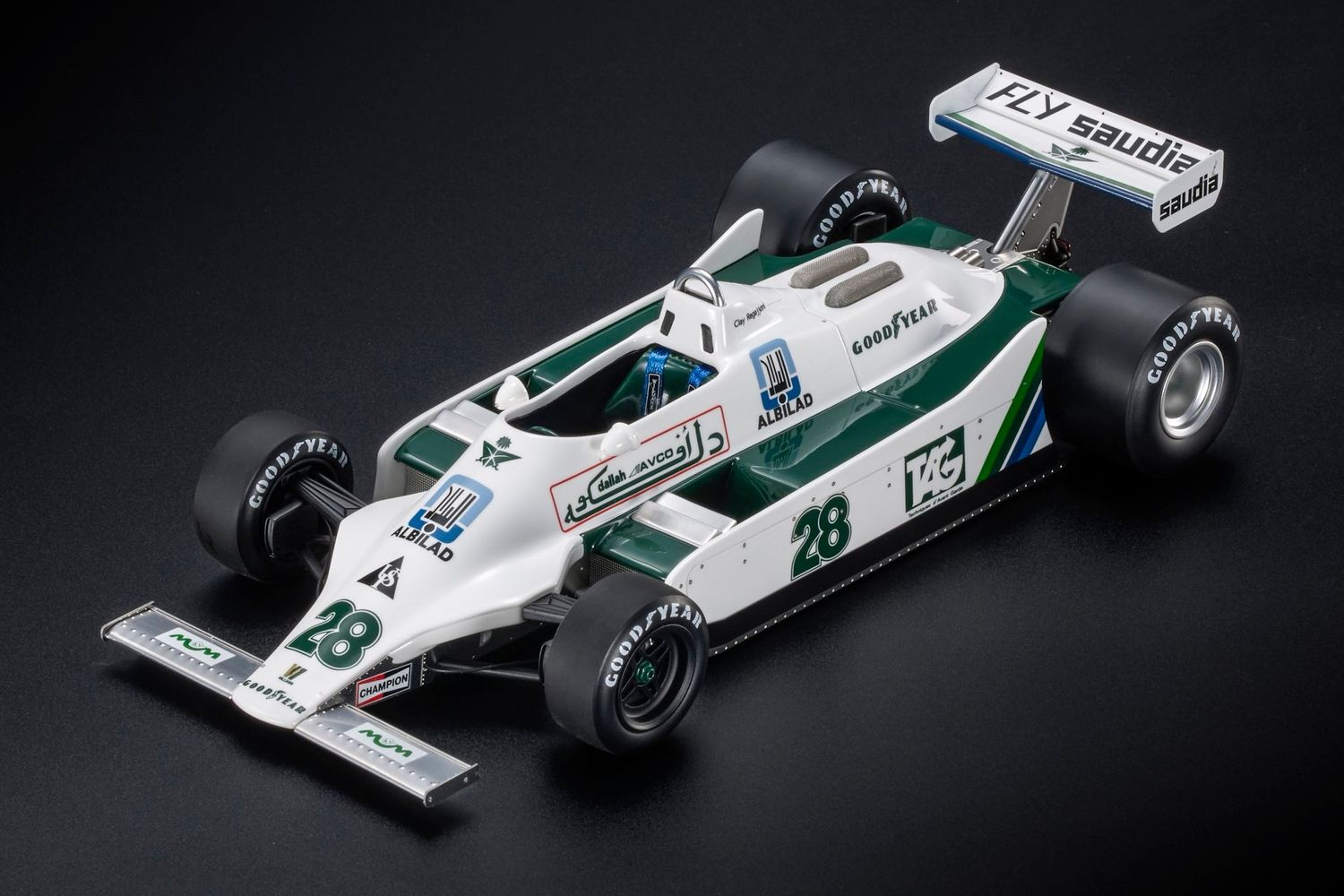 1:18 GP Replicas - Williams F1 FW06 Ford #28 Winner British GP 1979 Clay Regazzoni 1:18 GP Replicas - Williams F1 FW06 Ford #28 Winner British GP 1979 Clay Regazzoni