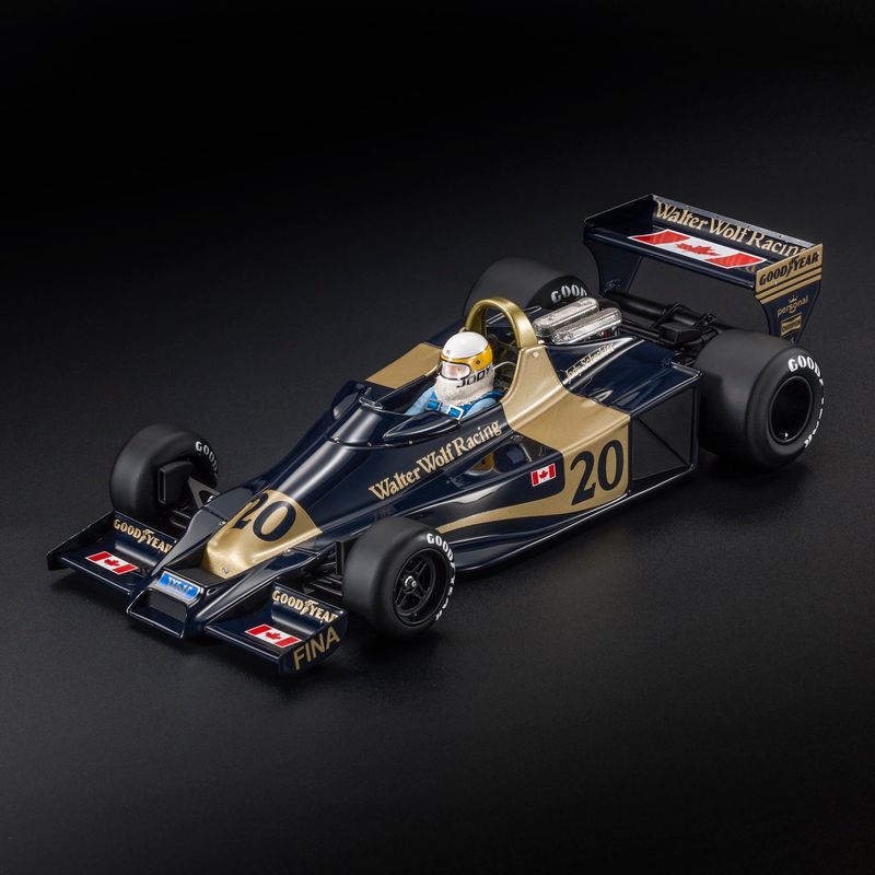 1:18 GP Replicas - Wolf F1 WR1 #20 Winner Monaco GP 1977 Jody Scheckter - Mit Fahrer Firgur 1:18 GP Replicas - Wolf F1 WR1 #20 Winner Monaco GP 1977 Jody Scheckter - Mit Fahrer Firgur