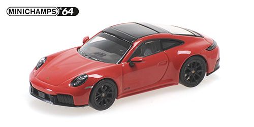1:64 Minichamps - 2025 Porsche 911 (992.2) Carrera GTS Red 1:64 Minichamps - 2025 Porsche 911 (992.2) Carrera GTS Red