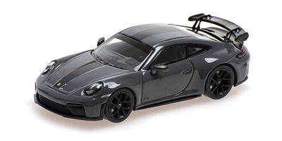 1:64 Minichamps - 2025 Porsche 911 (992.2) GT3 Grey *With Weissach Package*