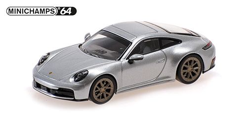 1:64 Minichamps - 2025 Porsche 911 (992.2) Carrera Silver