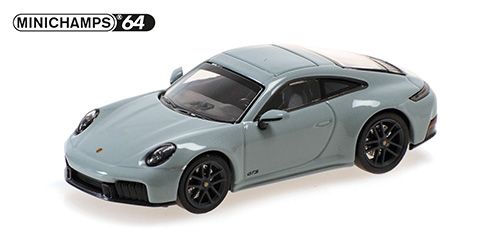 1:64 Minichamps - 2025 Porsche 911 (992.2) Carrera GTS Grey Metallic