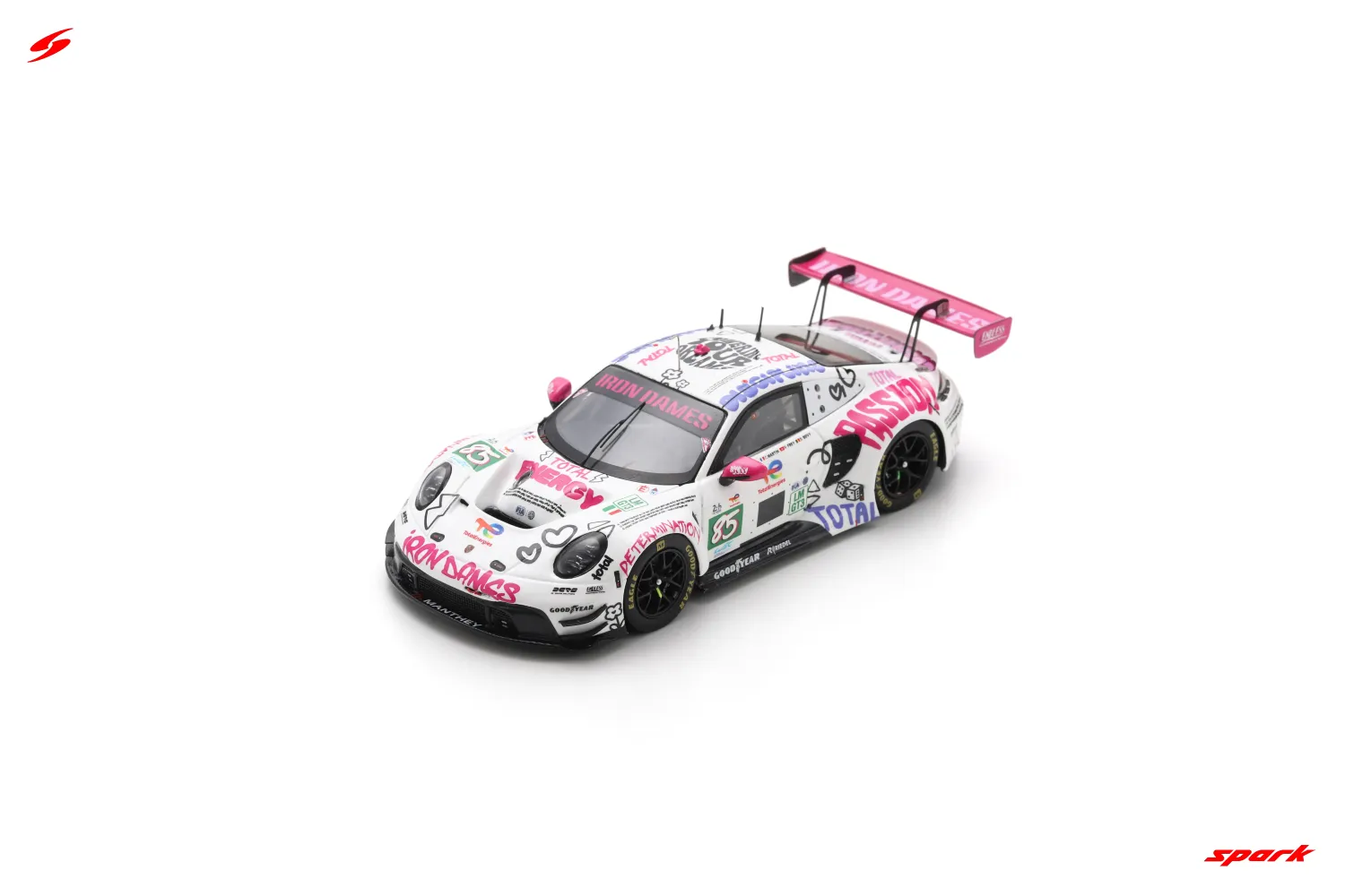 1:43 Spark - Porsche 911 GT3 R LMGT3 No.85 IRON DAMES Le Mans 24H 2025 C. Martin - R. Frey - S. Bovy 1:43 Spark - Porsche 911 GT3 R LMGT3 No.85 IRON DAMES Le Mans 24H 2025 C. Martin - R. Frey - S. Bovy