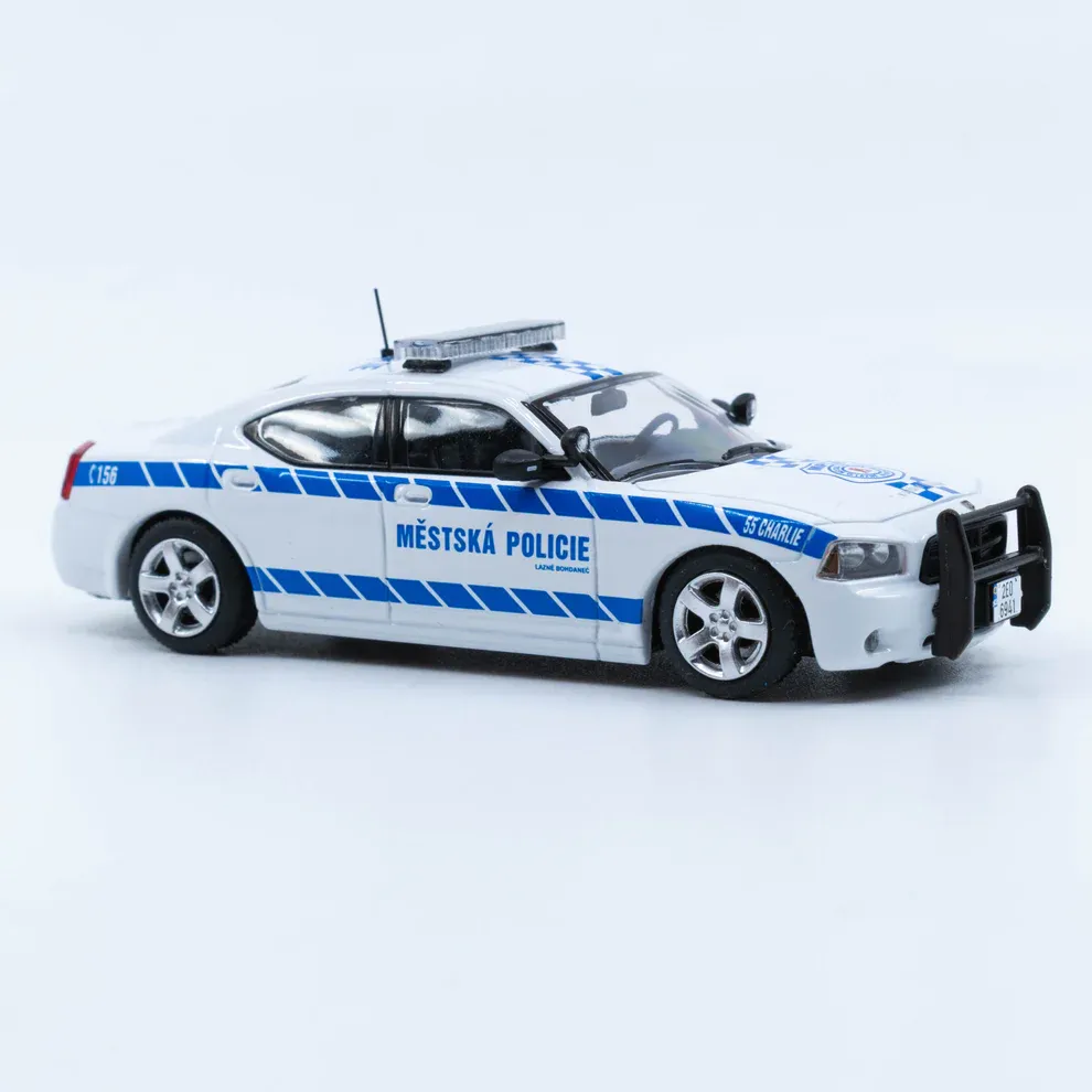 1:64 JR Collectibles - Dodge Charger *Charlie*, white/blue