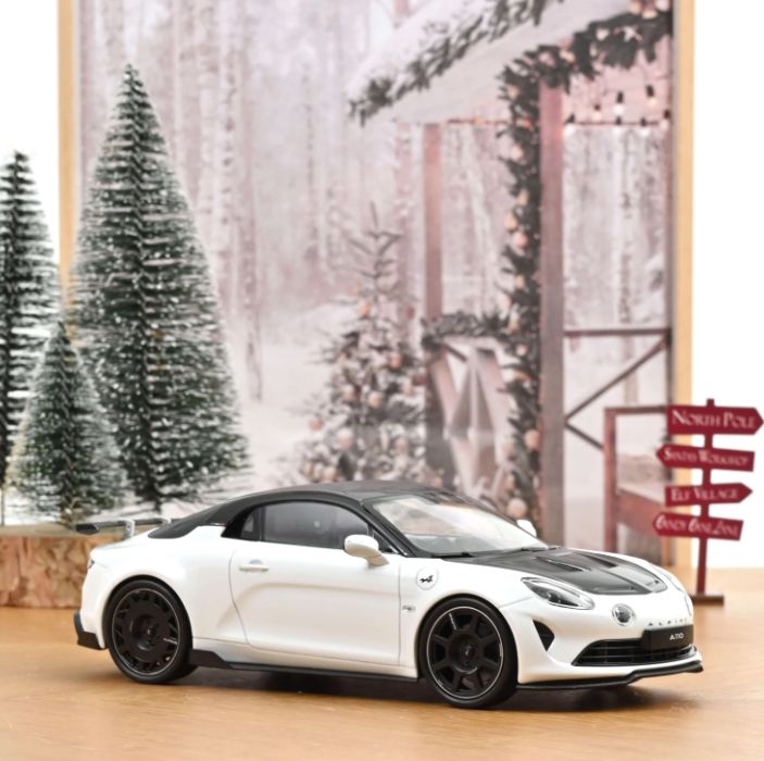 1:18 Norev - Renault Alpine A110 R 2024 White 1:18 Norev - Renault Alpine A110 R 2024 White