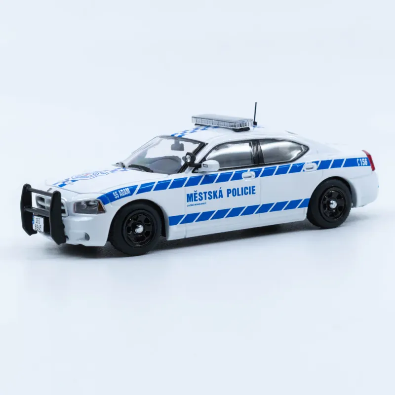 1:64 JR Collectibles - Dodge Charger *Adam*, white/blue 1:64 JR Collectibles - Dodge Charger *Adam*, white/blue