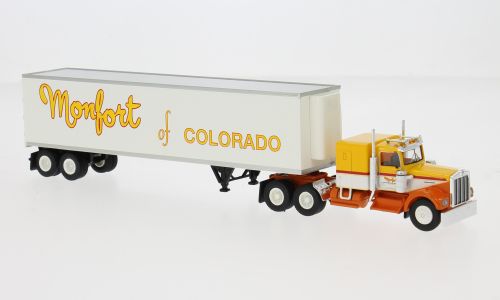 1:87 Brekina - Kenworth W 900 Koffer-SZ, 1977, Monfort