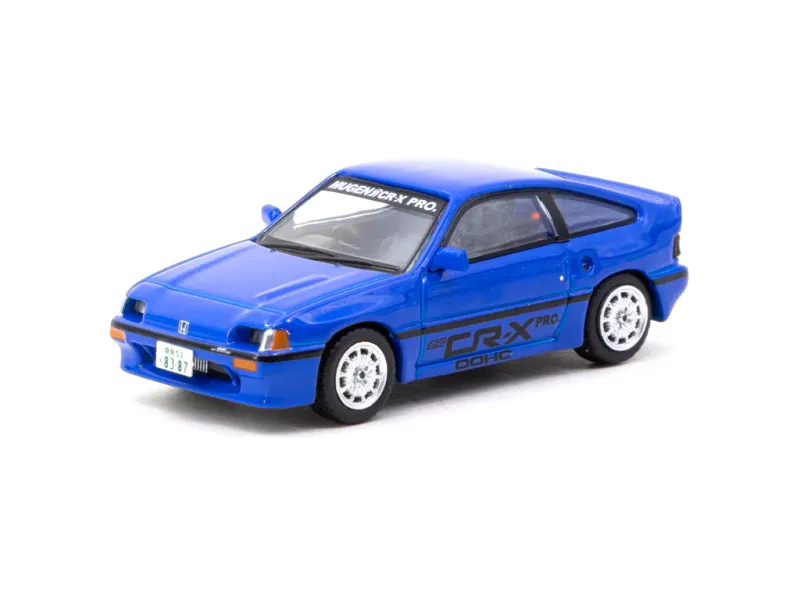 1:64 Tarmac - Honda Ballade Sports MUGEN CR-X PRO, blue 1:64 Tarmac - Honda Ballade Sports MUGEN CR-X PRO, blue