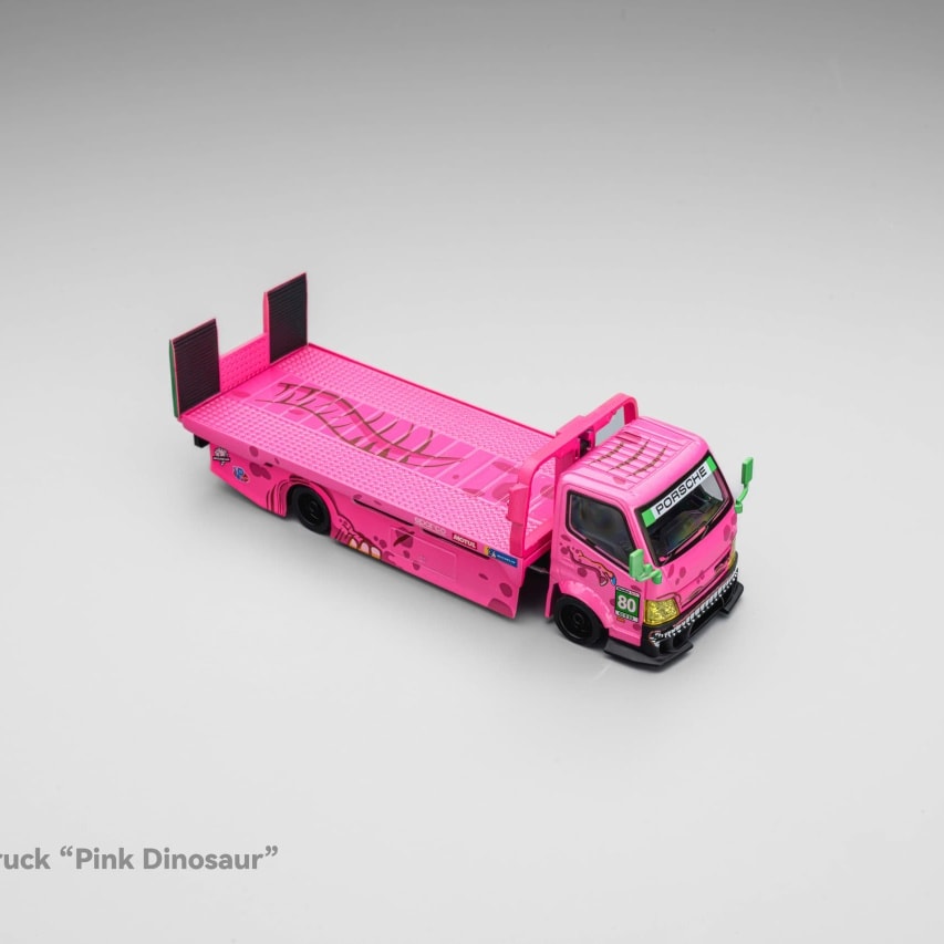 1:64 Microturbo - Custom Hauler *Pink Dino*, pink