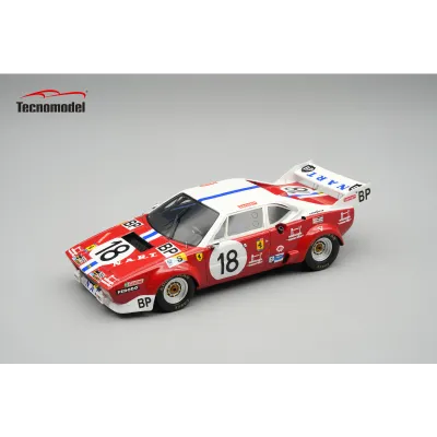 1:43 Tecnomodel - Ferrari 308 GT4 3.oL V8 Team N.A.R.T. #18 24h Le Mans 1974 G. Gagliardi - J.L. Lafosse 1:43 Tecnomodel - Ferrari 308 GT4 3.oL V8 Team N.A.R.T. #18 24h Le Mans 1974 G. Gagliardi - J.L. Lafosse