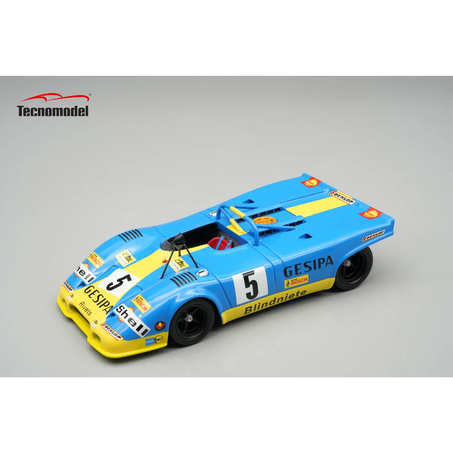 1:43 Tecnomodel - Porsche 917 Spider #5 1000km De Paris 1971 H. Marko - M. Weber